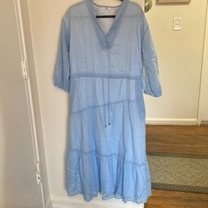 Peserico light blue dress